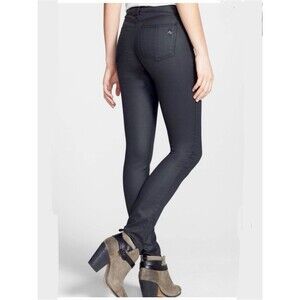 Rag & Bone The Coated Legging Shore Ditch Revolve Low-Rise Skinny Size 30